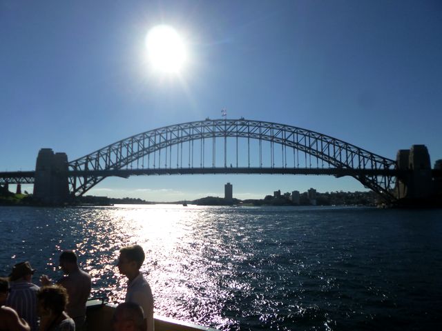 Die Harbour Bridge zu Sydney - Ein imposanter "Kleiderbügel"